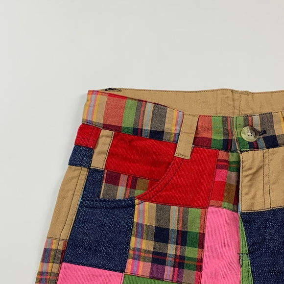 🔥KC ParkerPants Cropped Patchwrok Size 12 - Picture 7 of 8